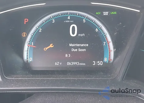 2020 Honda Civic Lx z USA, uszkodzony, nr VIN 2HGFC2F68LH516858